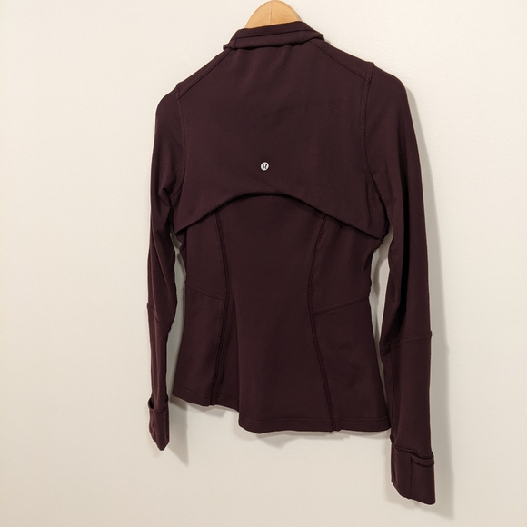 Lululemon Define Jacket Wing Mesh Black Cherry 8 - Picture 13 of 16